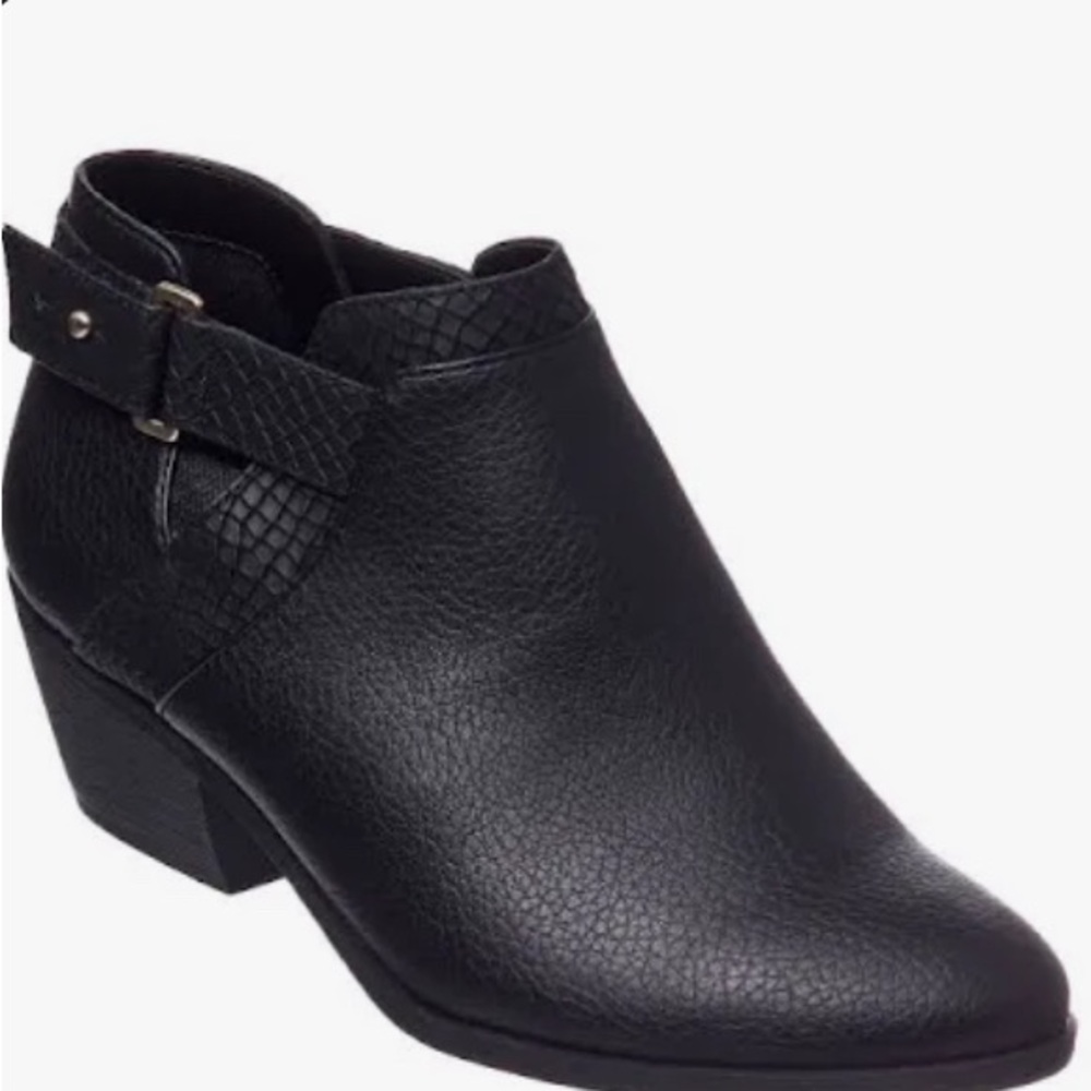 Dr Scholl's Black Brink Ankle Booties Size 7